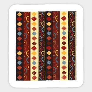 colorful art pattern Sticker